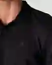 Camiseta Polo Hombre Negro Talla L 802G010_NEG194004 Americanino