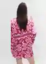 Camisa Pinkie Fucsia Talla 25 Mujer Mango