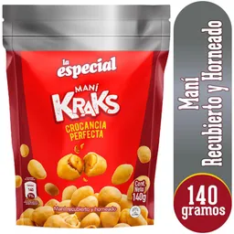 La Especial Maní Kraks Recubierto y Horneado