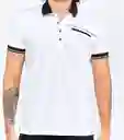 Girbaud Camiseta Polo Blanco Talla L 113223