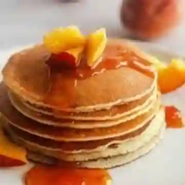 Pancake con Miel y Huevos