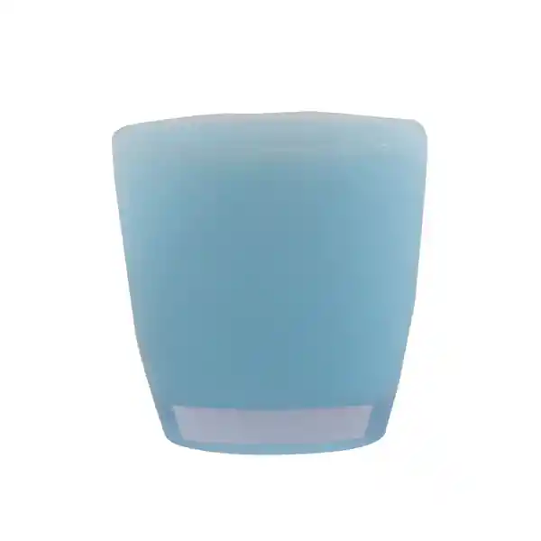 Vaso Baño Acrílico Doble Pared Azul