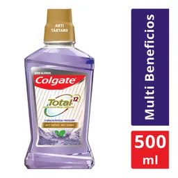 Enjuague Bucal Colgate Total 12 Antisarro 500 ml