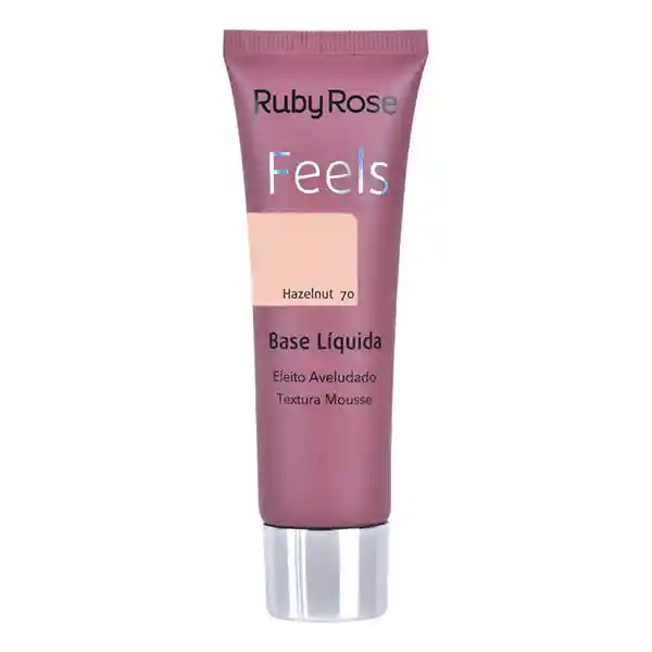 Ruby Rose Base Liquida Facial Feels Hazelnut 70