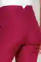 Pantalón Nadine Color Rojo Vino Talla 14 Ragged