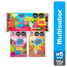 Yogo Yogo Bisabor Bolsa 150 g x 6 Und