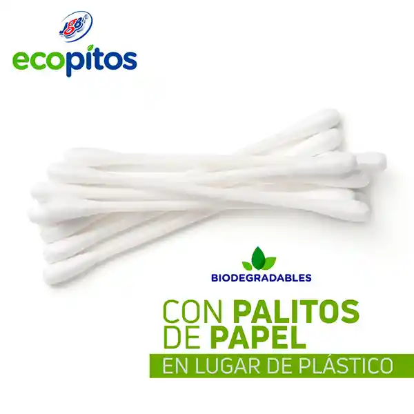 JGB Copitos de Algodón Ecopitos Biodegradables 