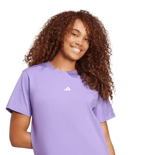 Adidas Camiseta Sl Sj T Manga Corta Mujer Morado Talla S