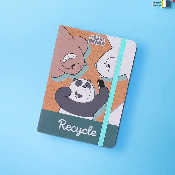 Cuaderno A6 96 Hojas Colección Osos Escandalosos 5.0 Miniso