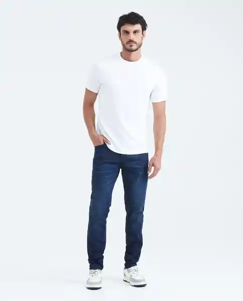 Jean Super Slim Fit- Rider Azul Clásico Oscuro T 30/32 Chevignon