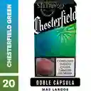 Chesterfield Green​ x20 Cigarrillos