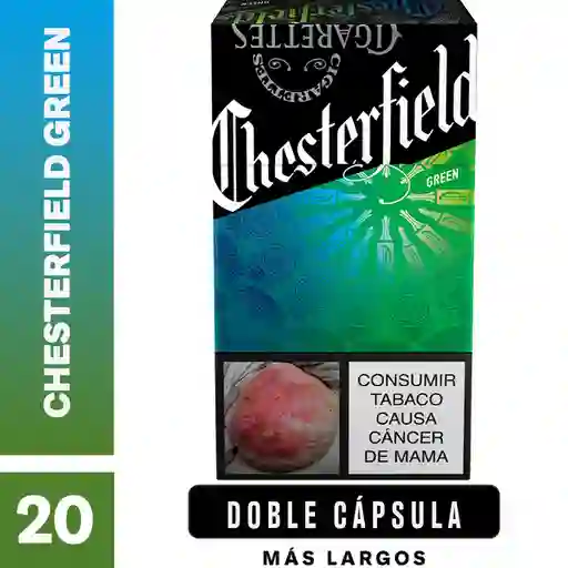 Chesterfield Green​ x20 Cigarrillos