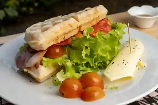Sándwich de Wafle Salado