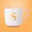 Taza de Cerámica Rosa 430 mL Serie Miniso