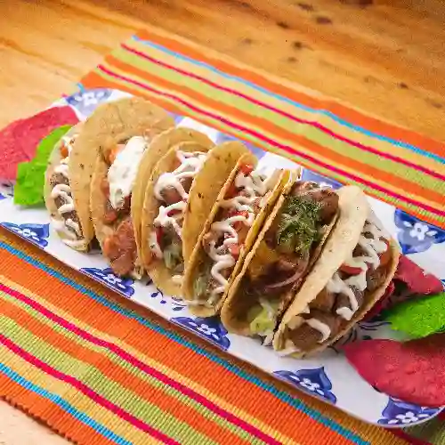 6X4 Mix de Tacos + Bebidas