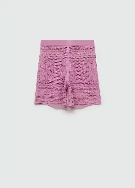 Short Nusa Malva Talla M Mujer Mango