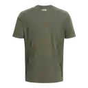 Under Armour Camiseta Camo Chest Stripe Hombre Verde Talla LG