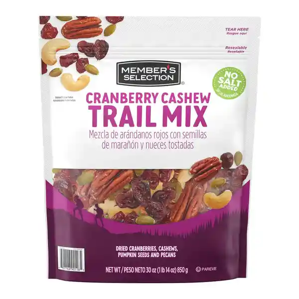 Members Selection Mezcla Frutos Secos Arándano Marañón y Nuez