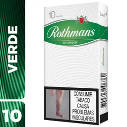 Rothmans Verde 10 SQ CO