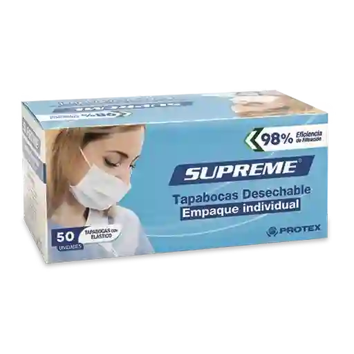 Supreme Tapaboca Desechable Empaque Individual