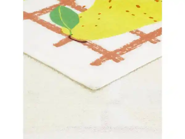 Paño de Cocina Velour Amarillo Casaideas