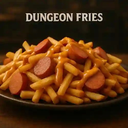 Salchipapa Dungeon Fries