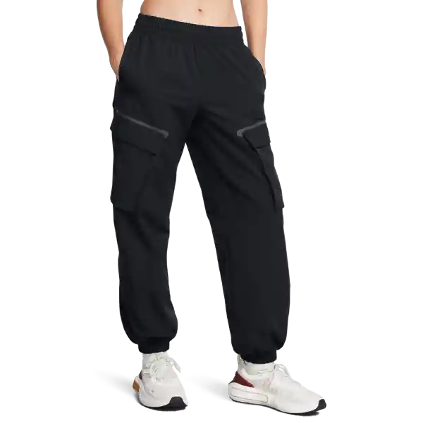 Under Armour Pantalón Unstoppable Cargo Lifestyle Mujer Negro XS