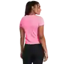 Under Armour Camiseta Launch Rosado Mujer Talla LG