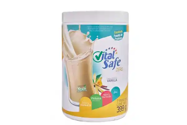 Vital Safe Alimento a Base Proteína Zero Vainilla