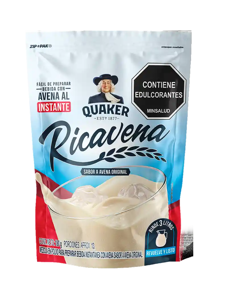 Ricavena Quaker Original 180g