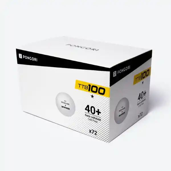 Pongori Pelota de Ping Pong Blanco 830