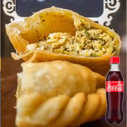 Combo Panzerotti Jamón&Pollo +Cocacola Orig 400ml