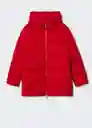 Anorak Tokyo Rojo Talla 26 Mujer Mango