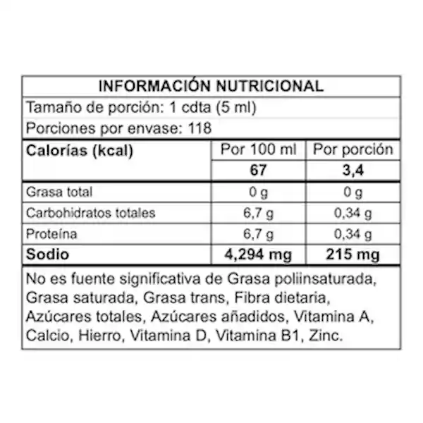 Kikkoman Salsa de Soya Baja en Sodio