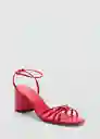 Sandalias Luna Rojo Talla 37 Mujer Mango