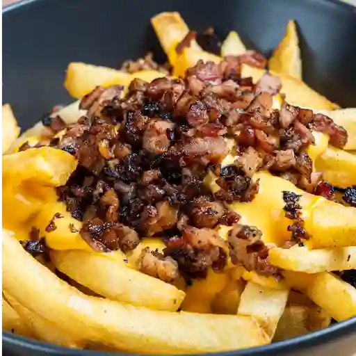 Papitas cheddar and bacon