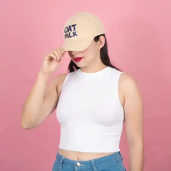 Gorra de Béisbol Oat Milk Khaki Miniso