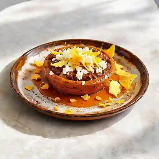 Frijol Refrito Y Queso Fresco