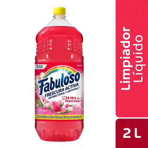 Limpia Pisos Fabuloso Antibacterial Floral 2 L