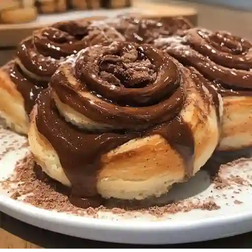 Nutella cinnamon roll