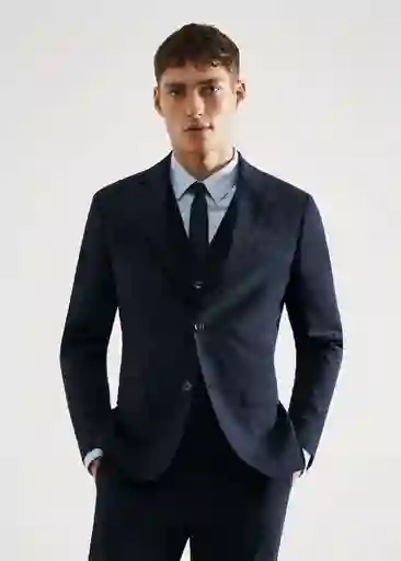 Blazer Americana Paulo Marino Talla 46 Hombre Mango