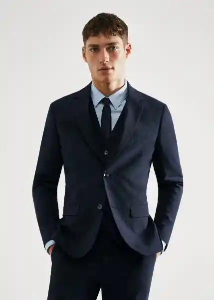 Blazer Americana Paulo Marino Talla 46 Hombre Mango