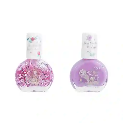 Set de Esmaltes a Base de Aceite Disney Princess Tono 04 Miniso