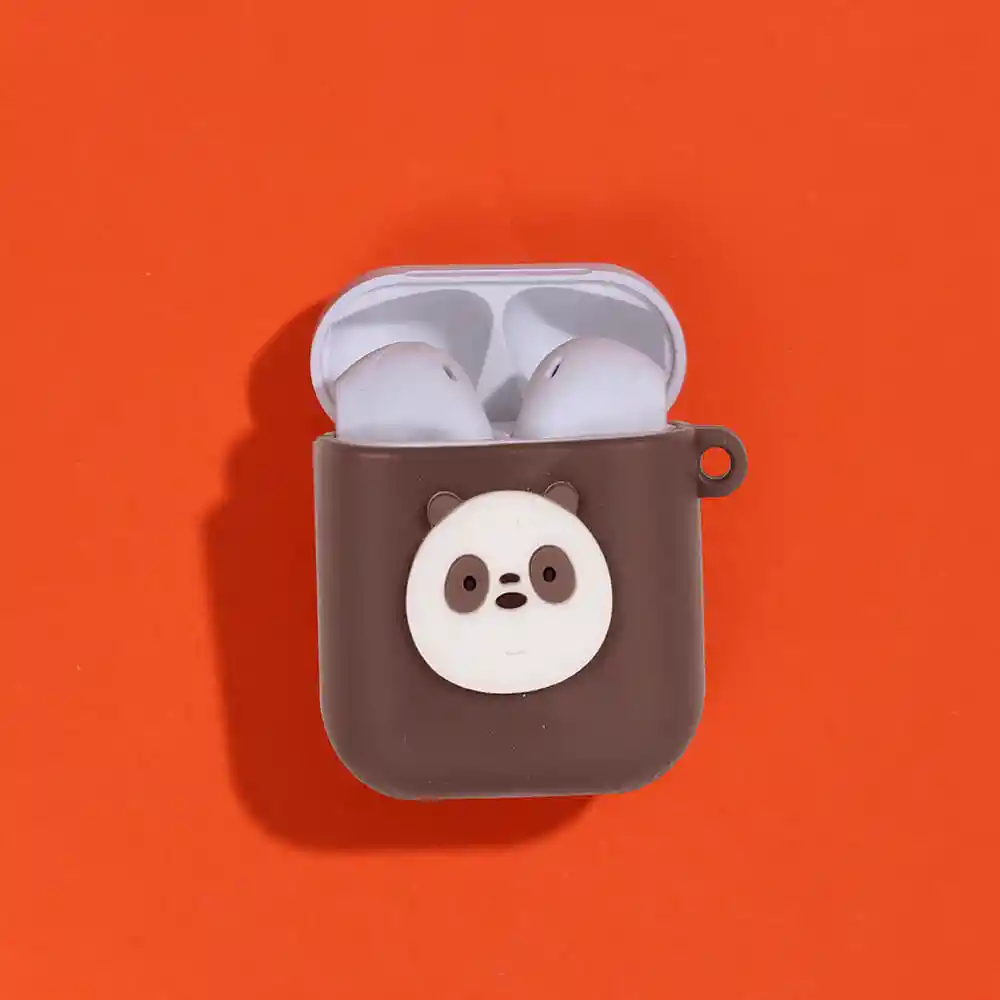 Estuche para Airpods we Bare Bears Panda Miniso