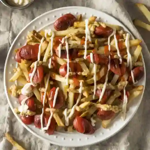Salchipapa Pollo