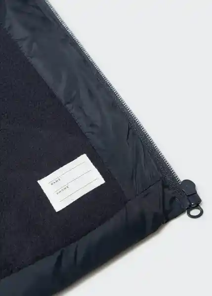 Abrigo Anorak Aldol Negro Talla 69 Niños Mango