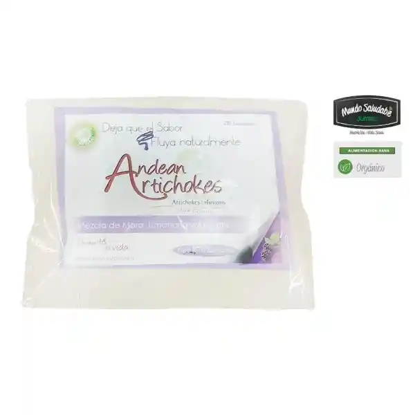 Andean Infusión Alcachofa Mora Limonaria y Stevia