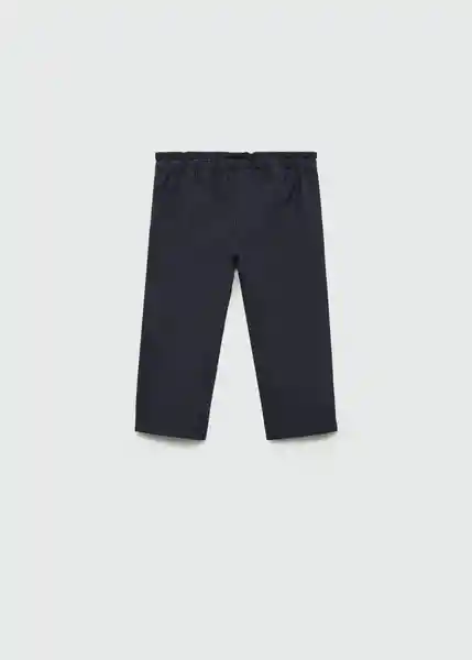 Pantalón Paris Navy Talla 71 Niñas Mango