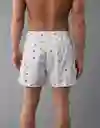 Bóxer Hombre Blanco Talla: SMALL 4800100 American Eagle