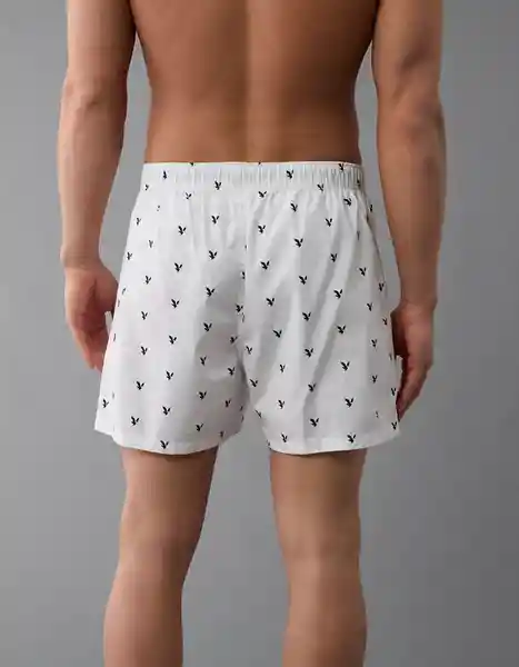 Bóxer Hombre Blanco Talla: SMALL 4800100 American Eagle